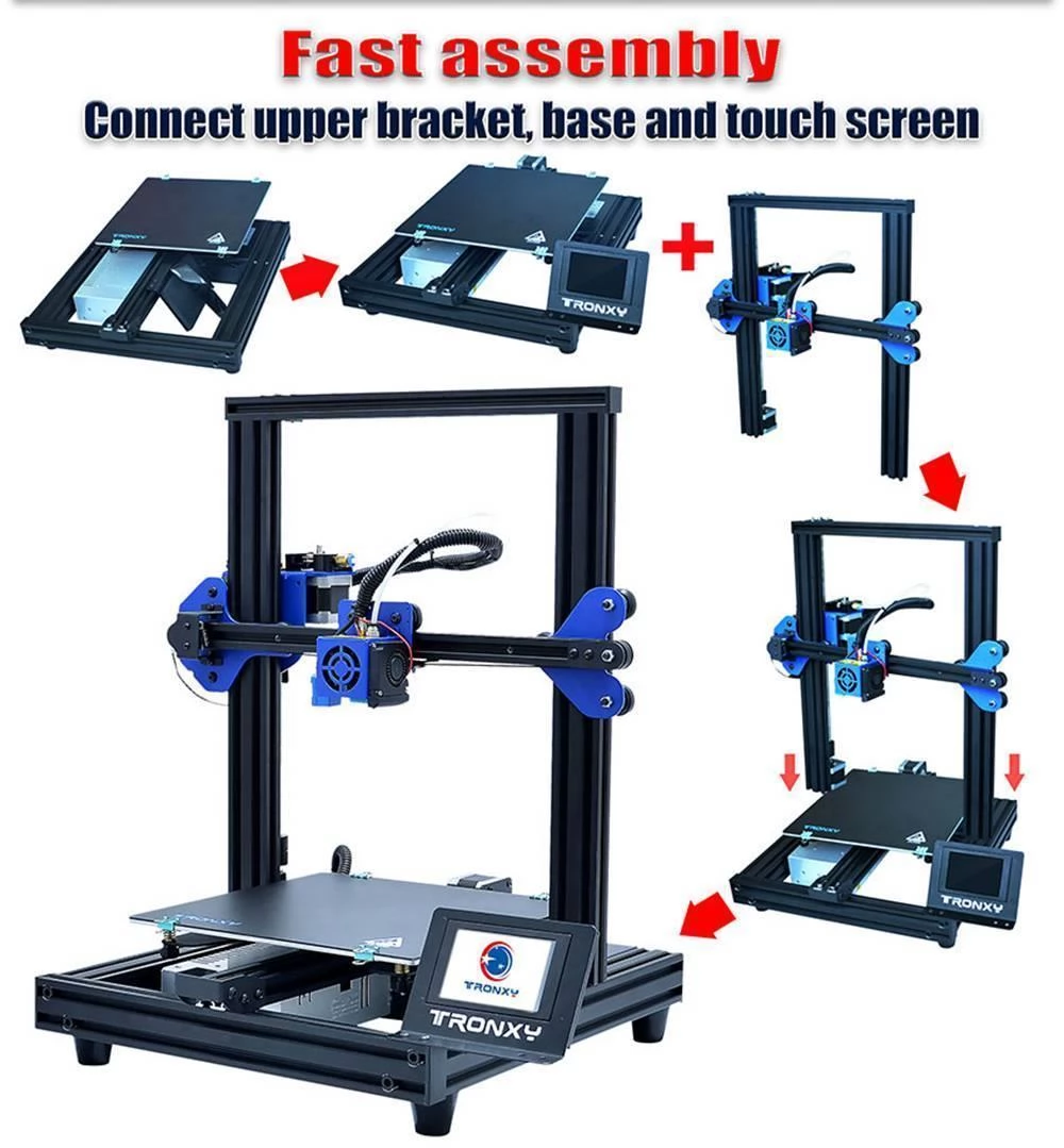 TRONXY XY-2 Pro Titan 3D Printer, Titan Extruder, Filament Run-out